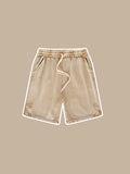 Kids' Vintage Cropped Shorts With Slit Hem