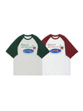 Baseball New Classic Cartoon Pattern All-Matched T-Shirt