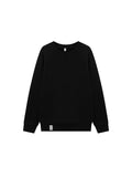 Solid Color Retro Loose Long-Sleeved T-Shirt