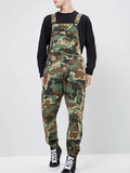 Overalls Pocket Camouflage Blend Streetwear Stylish Camouflage