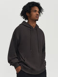 Solid Color High Quality Cotton Loose Men'S Hoodies