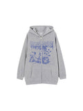 Gothic Sweatshirt Street Oversize Casual Jacket