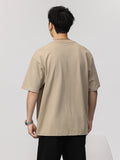 Loose Letter Foam Print Men'S T-Shirt
