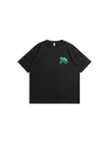Astronaut Printing Men's T-Shirt Loose Street Fashion Bottoming Shirt
