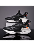 Men'S Breathable Knit Trainers - Running Shoes With A Woven Surface