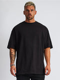 Oversized Men's Gym Bodybuilding Fitness Loose T-shirt