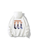 Hooded Sweatshirt Landscape Print Men'S Padded Hoodie