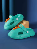 Kids' Happy Cartoon Dinosaur Sandals