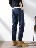 Casual Elastic Pocket Slim Jogger
