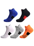 Buy One Get Three Towel Bottom Thickened Low Top Running Sports Socks