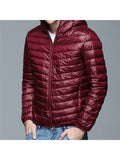 Down Jacket Hooded Winter Coat£¨Duck down content:55%£©