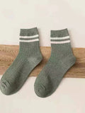 Three Pairs Socks Breathable Sweat-Proof Men'S Cotton Socks