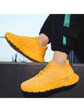 Solid Color Quality Mesh Breathable Men'S Sports Casual Shoes