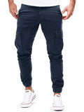 New Men'S Woven Casual Workwear Trousers