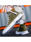 New High Top Breathable Canvas Fashionable Shoes
