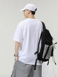 Loose Letter Foam Print Men'S T-Shirt