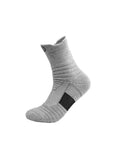 Buy One Get Three Thickened High Top Solid Color Running Sports Socks