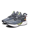 Men'S Breathable Knit Trainers - Running Shoes With A Woven Surface