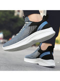 Gradient Color Woven Breathable Trendy Casual Shoes