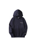 Solid Color Muff Pocket High Quality Hoodies With Letters Embroidery - Men'S Hoodies