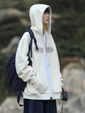 Youth Loose Trendy Tops Men Thickened Hooded Jacket