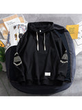 Men's New Hooded Sweatshirt Bottoming Loose Long-Sleeved Hoodie