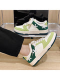 New Canvas Cross Pattern Casual Sporty Men'S Flat Shoes