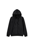 Solid Color Loose Pullover Cotton Casual Comfortable Hoodie