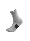 Buy One Get Three Thickened High Top Solid Color Running Sports Socks