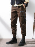 Casual Multi-Pocket Tapered Pants Outdoor Cargo Pants