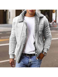 Fur Lining Men'S Coat Jacket