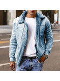 Fur Lining Men'S Coat Jacket