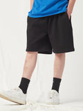 Men'S Cropped Shorts With Zip Pocket