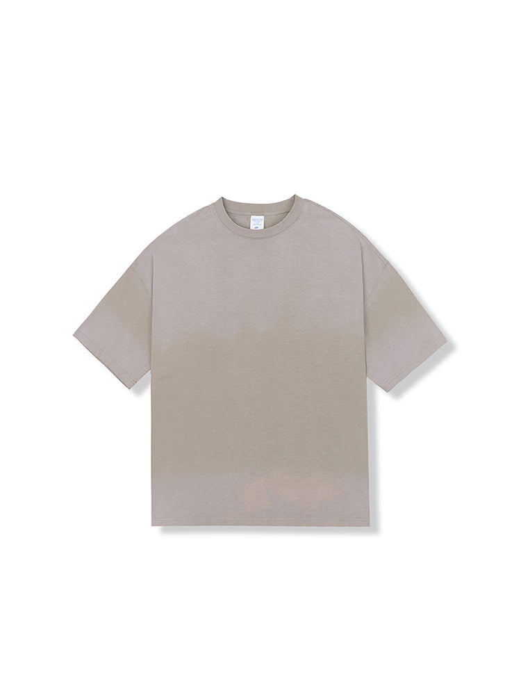 Cotton Dyeing Loose Trendy Men'S T-Shirts