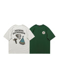 Cartton Classic All-Matched Pattern Comfortable Fit Tee
