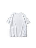 Cotton Solid Colour Summer New Candy Colour Round Neck T-Shirt