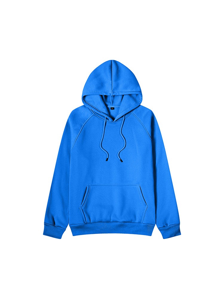 Solid Color Loose Pullover Cotton Casual Comfortable Hoodie