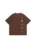 Men'S Back Letter Print Oversize Tee