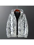 Men'S Winter Thickened Jacket Shiny Down Jacket
