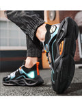 Trendy Casual Shoes - Breathable Fly Weave Running Shoes With Fashionable Blade Design