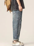 Workwear Loose Fit Casual Men'S Fashion Jeans