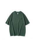 Loose Dispensing Process Solid Color Men'S T-Shirt