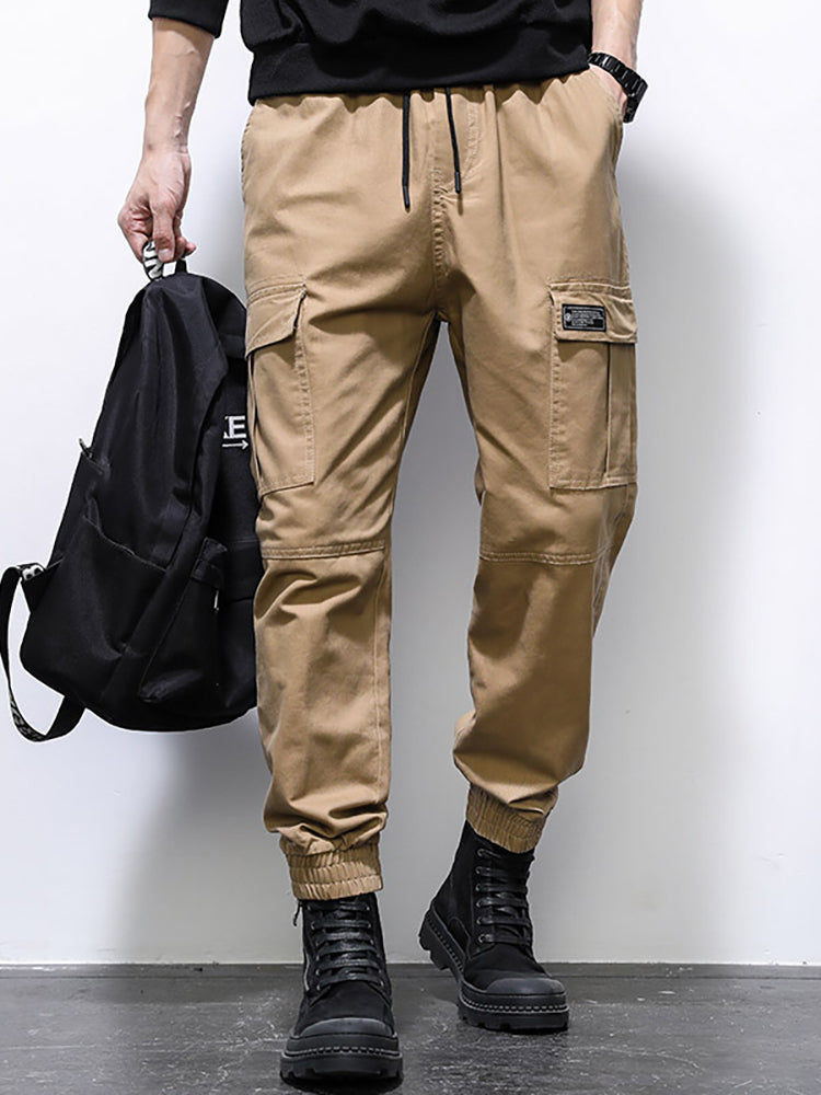 Men'S Work Street Casual Punk Workwear Trousers