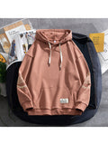 Men's New Hooded Sweatshirt Bottoming Loose Long-Sleeved Hoodie