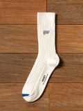 Three Pairs Men'S Cotton Socks Versatile Sports Embroidered Letters Sock