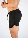 Men's Running Shorts Athletic Shorts Drawstring Athletic Breathable Gym Workout Running