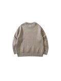 Vintage Doberman Pinscher Loose Men'S New Crew Neck Cartoon Knitted Sweater
