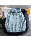 Men's New Hooded Sweatshirt Bottoming Loose Long-Sleeved Hoodie