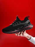 New Flyweaving Trendy Lightweight Breathable Men'S Casual Shoes