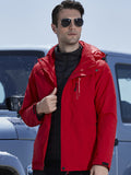 Outdoor Down Jacket 3 In 1 Removable Down Liner Warm Jacket